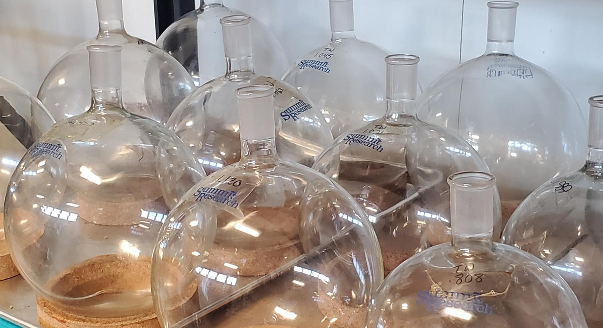 5000ml Summit Research Borosilicate Glass Receiving Flask — 29/42 Standard Taper — 50% Off