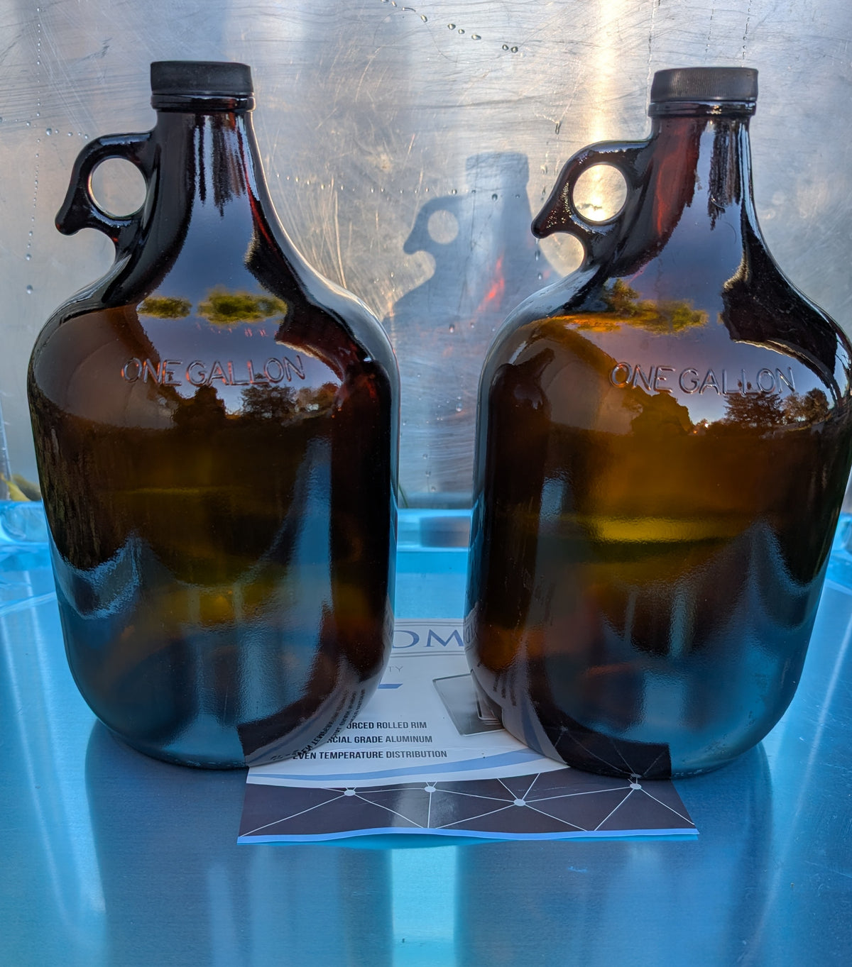 Set: Dark Amber One Gallon "Vintage" Tincture Vessels — 50% Off