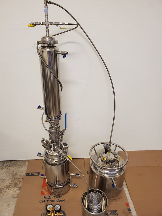 1.5 lb. closed loop extraction system