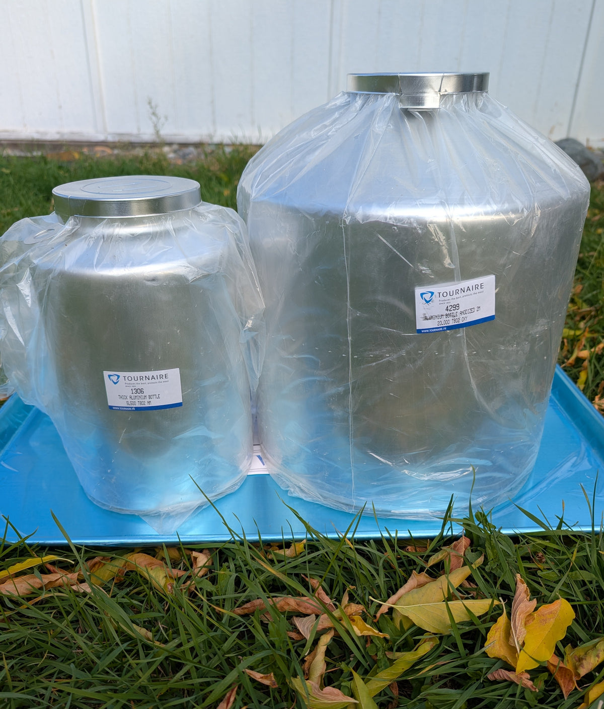5 L & 20 L Aluminum Isolate Vessel Set