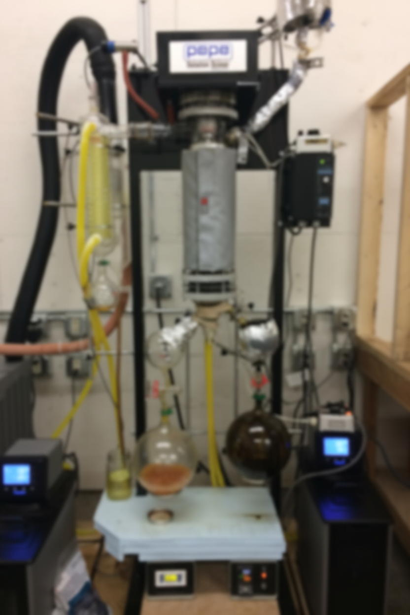 Pope Scientific 6 inch wiped film distillation system - coming soon preview