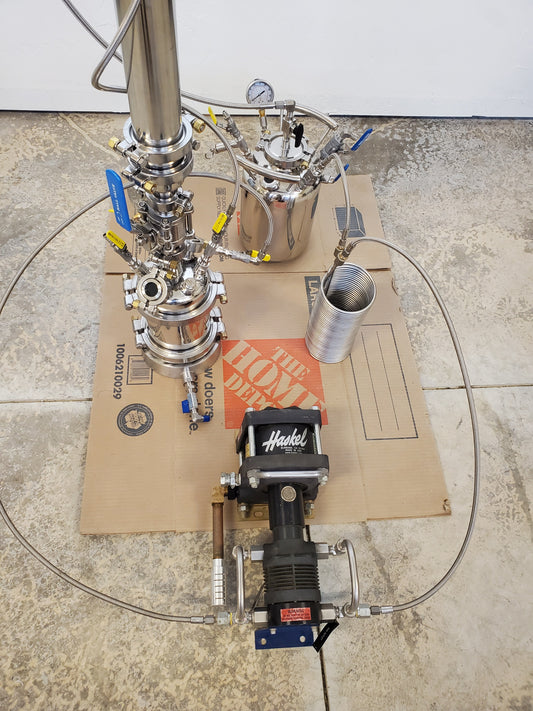 Simple Extraction Column Control Turn-key Extraction Systems – Alchemy Academy